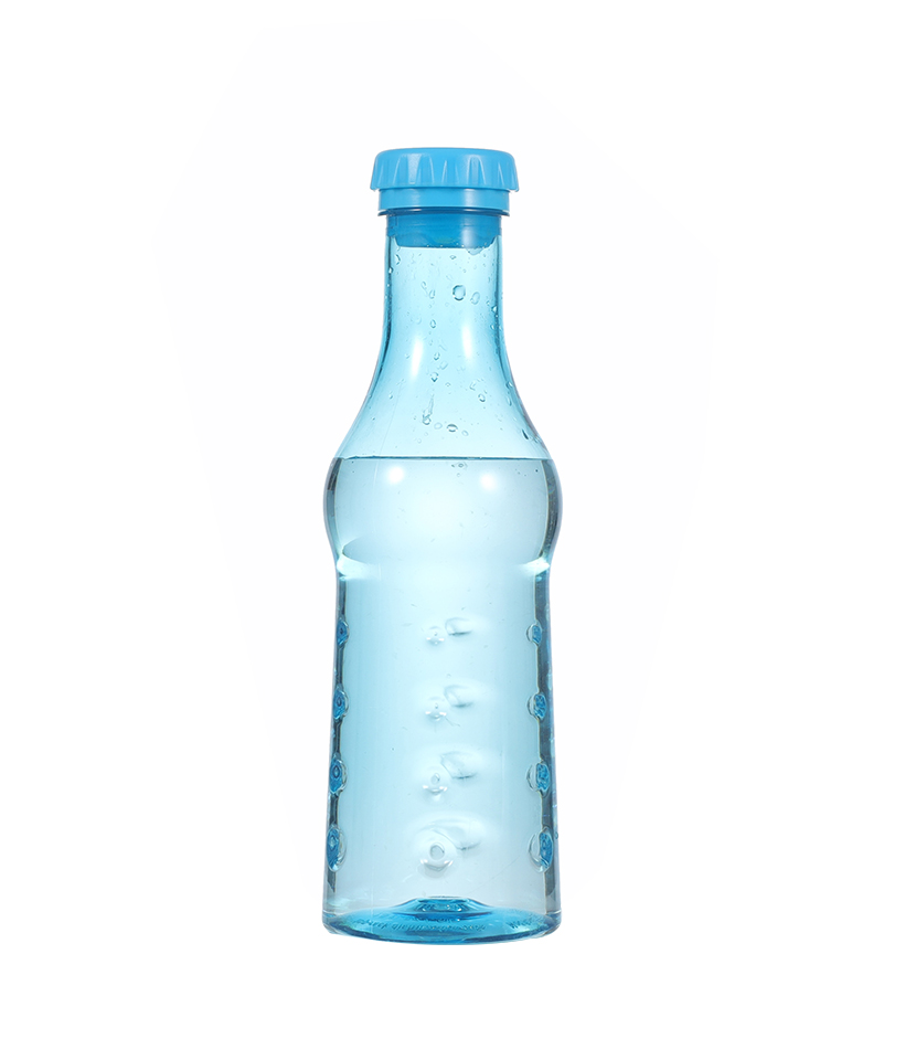 700 ml anti-déflagrant Transparent bouchon en silicone de qualité alimentaire Tritan bouteille de soda