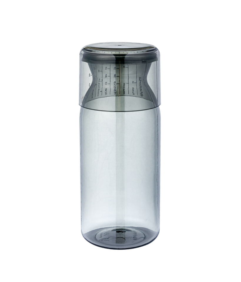 Pot de rangement de cuisine domestique étanche à l'humidité de 1300 ml Tritan avec couvercle