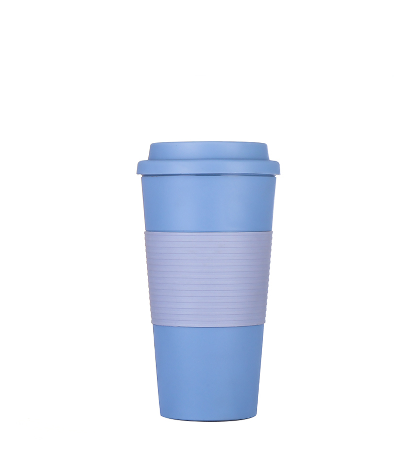 Tasse à café chaude en PP de qualité alimentaire à double isolation de 473 ml