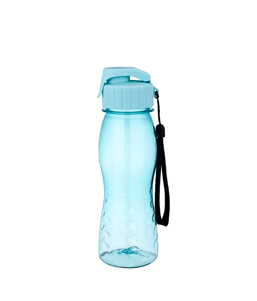 Bouteille de sport Tritan de qualité alimentaire transparente et écologique de 500 ml