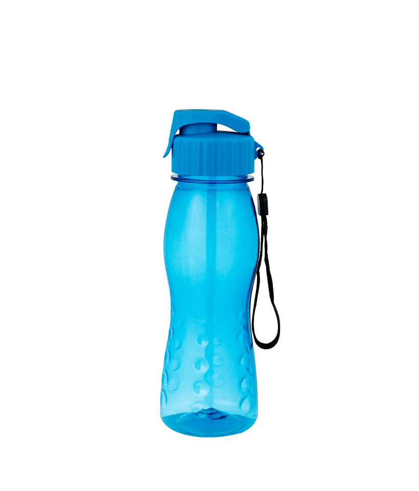 Bouteille de sport Tritan de qualité alimentaire transparente et écologique de 500 ml