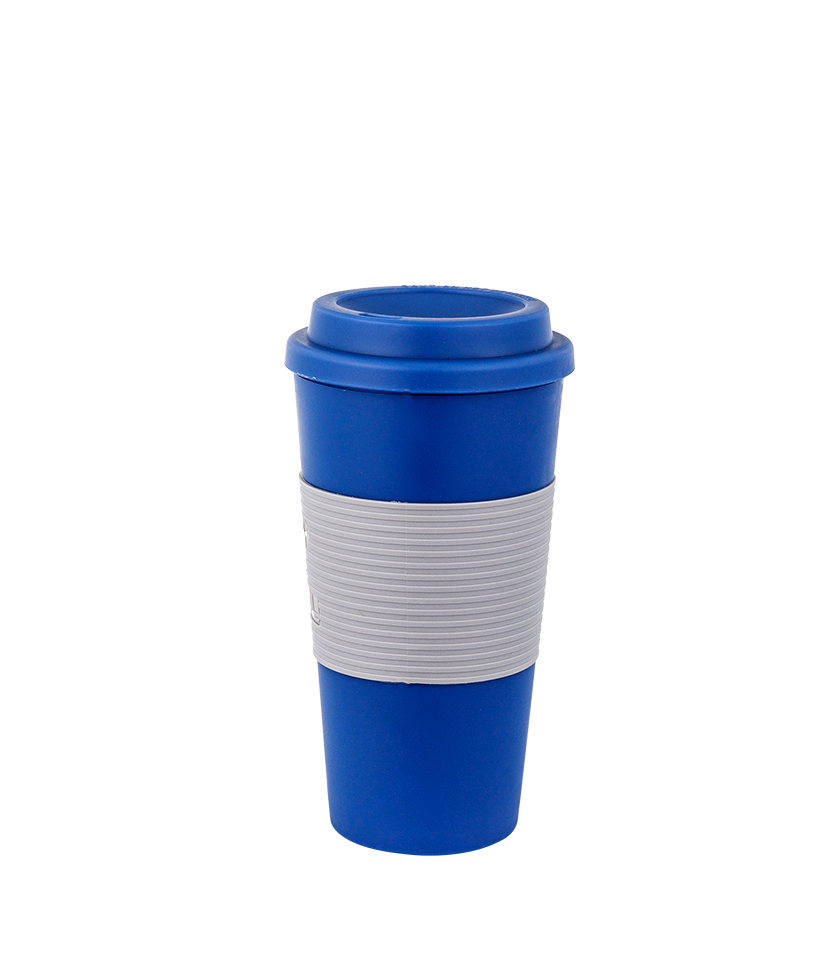 Tasse à café chaude en PP de qualité alimentaire à double isolation de 473 ml