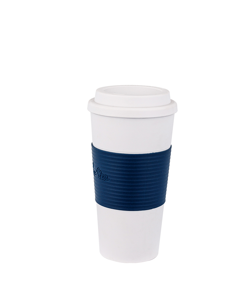 Tasse à café chaude en PP de qualité alimentaire à double isolation de 473 ml