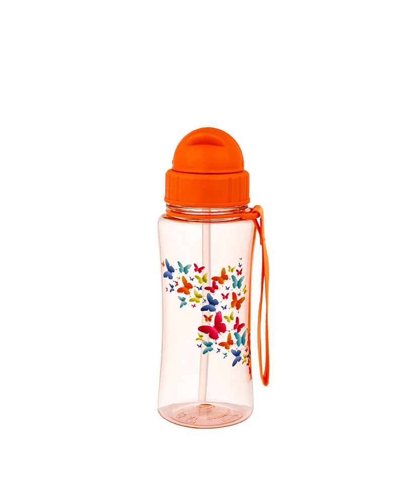 460 ml sans BPA, résistant aux chutes, durable, hygiénique et anti-poussière, facile à transporter Tritan Kids Bottle