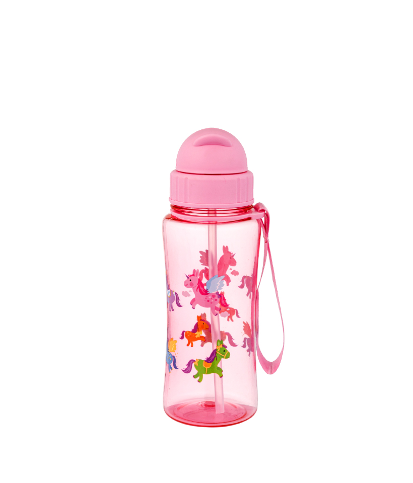 460 ml sans BPA, résistant aux chutes, durable, hygiénique et anti-poussière, facile à transporter Tritan Kids Bottle