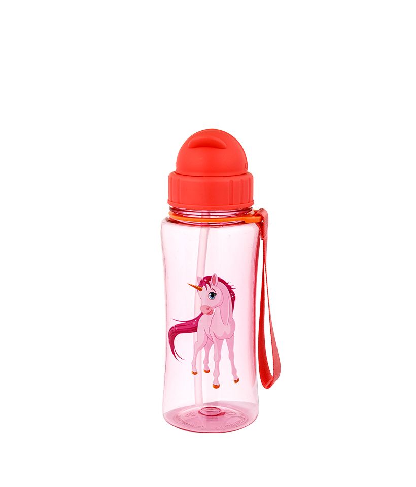 460 ml sans BPA, résistant aux chutes, durable, hygiénique et anti-poussière, facile à transporter Tritan Kids Bottle